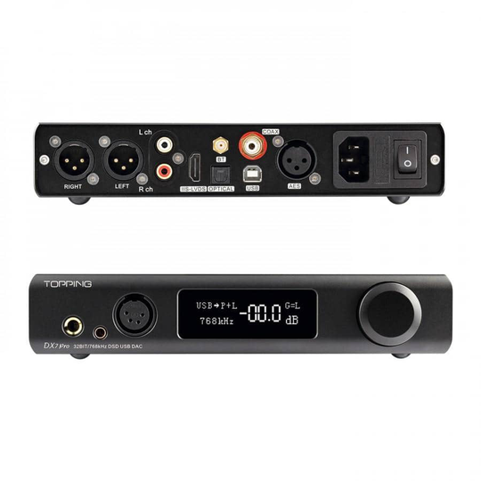 Topping DX7 Pro kuulokevahvistin & DAC