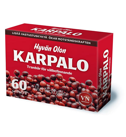 Hyvän olon karpalo 60 tabl