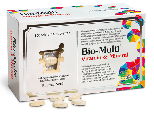 Pharma Nord Bio-Multi Vitamin & Mineral 150 kpl