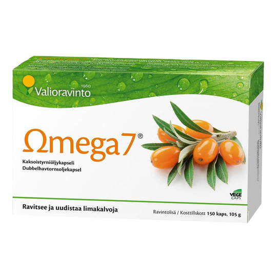 Omega7 tyrniöljykapseli 150 kaps