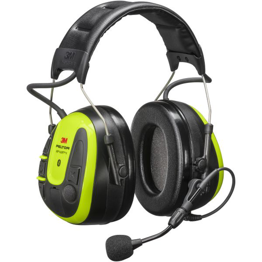 3M Peltor WS Alert X Kuulosuojain Bluetooth, mobiilisovellus, päälakisanka