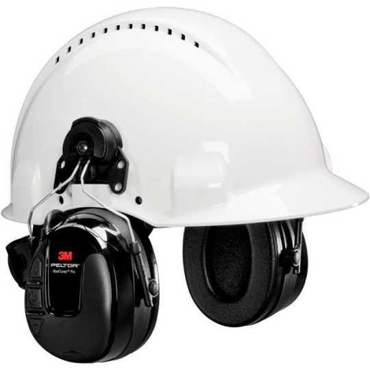 3M Peltor WorkTunes Pro Kuulonsuojain sis. kypäräkiinnityksen
