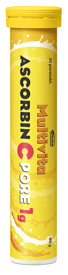 Multivita Ascorbin Pore 20 poretabl 1 g