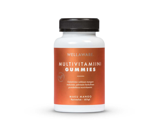 WellAware Multivitamiini Gummies, 60 kpl.