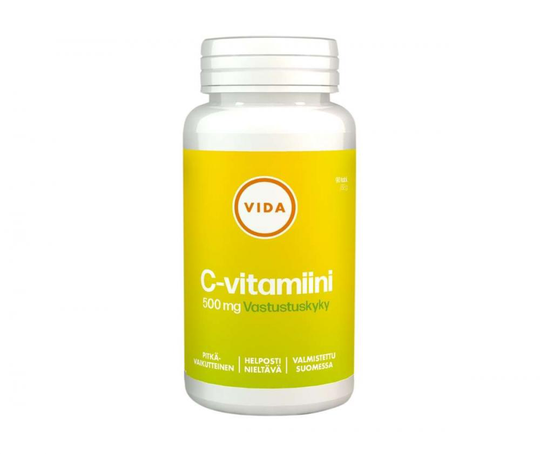 Vida C-vitamiini 500 mg, 90 tabl.