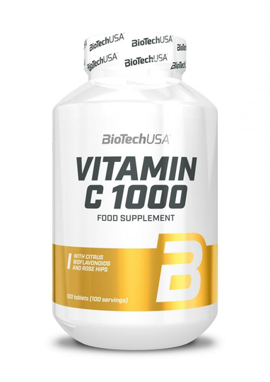 BioTechUSA Vitamin C 1000, 100 tabl.