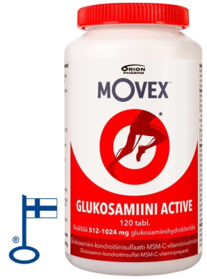 Movex Glukosamiini Active 120 tabl