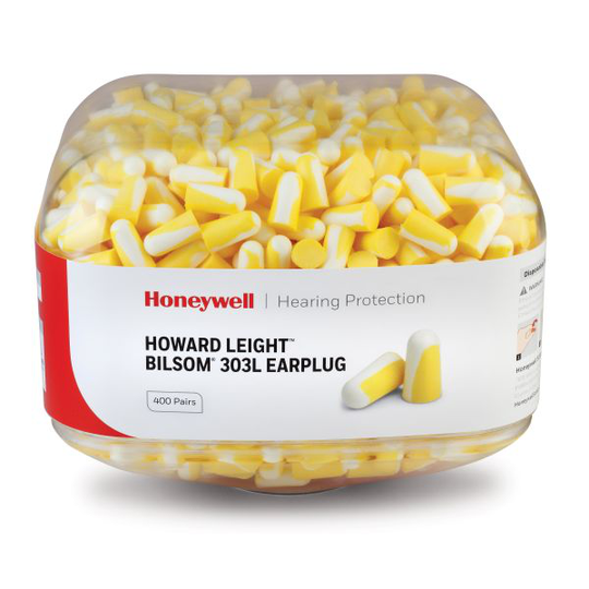Howard Leight Bilsom 303L Korvatulpat täyttöpakkaus, koko L, 400 paria