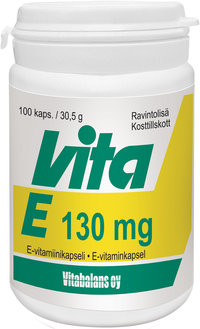 Vita E 130 mg 100 kapselia