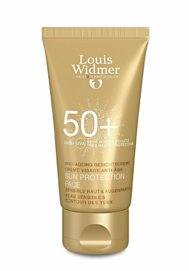 Louis Widmer Sun Protection Face 50+ 50 ml hajustettu