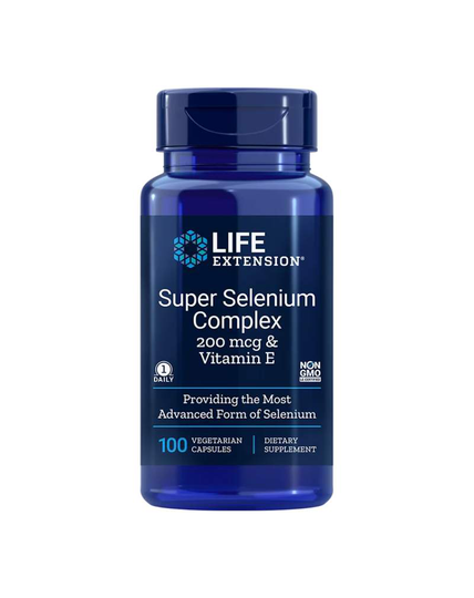 LifeExtension Super Selenium Complex&Vitamin E, 100 kaps.