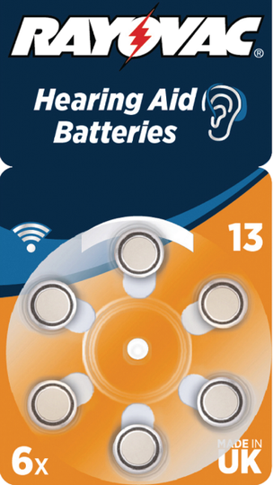 Rayovac Extra Advanced 13 / PR48 Kuulokojeparisto 6-kpl