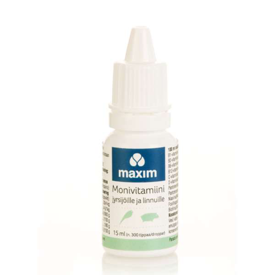 Maxim monivit. linnuille ja jyrsijöille 15 ml