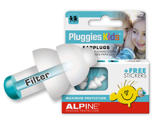 Alpine Pluggies Lasten korvatulpat - Alpine Hearing Protection