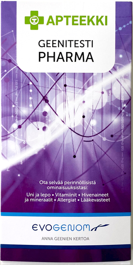 APTEEKKI Geenitesti Pharma 1 kpl