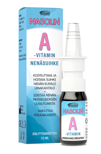 Nasolin A-Vitamin 10 ml nenäsuihke