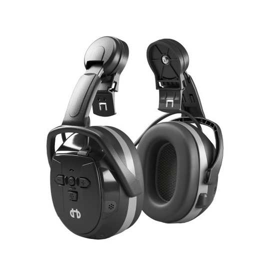 Hellberg Xstream LD Kuulosuojain Bluetooth, ympäristönkuuntelu, kypäräkiinnike