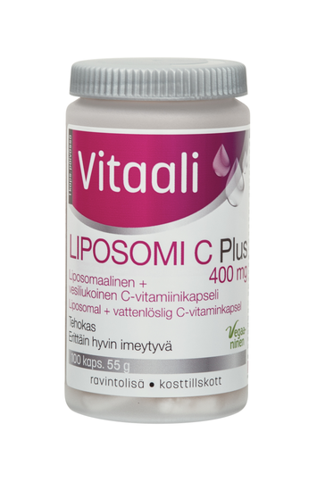 Vitaali Liposomi C Plus 400 mg 100 kaps
