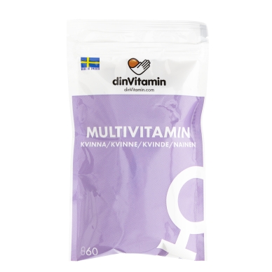 dinVitamin Multivitamiini Nainen 60-pakkaus 60-pMultiKvinna Vastaa: N/A
