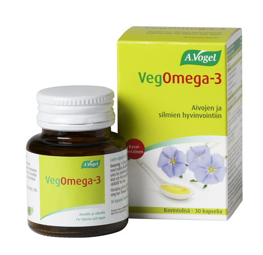 Vegomega -3 30 kaps vegekapseli
