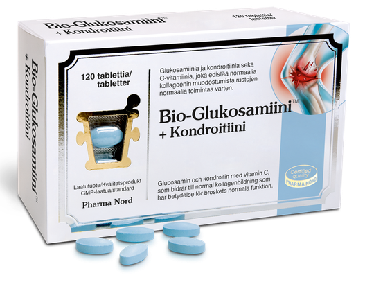 Pharma Nord Bio-Glukosamiini+Kondroitiini 120 kpl