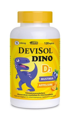 Devisol Dino 15 mikrog 120 tabl