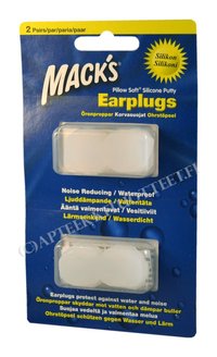 Mack's silikonikorvasuoja 2 paria